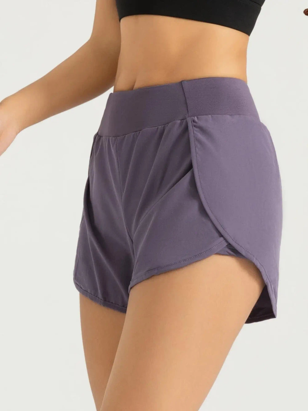 Lightweight High-Waist Running Shorts