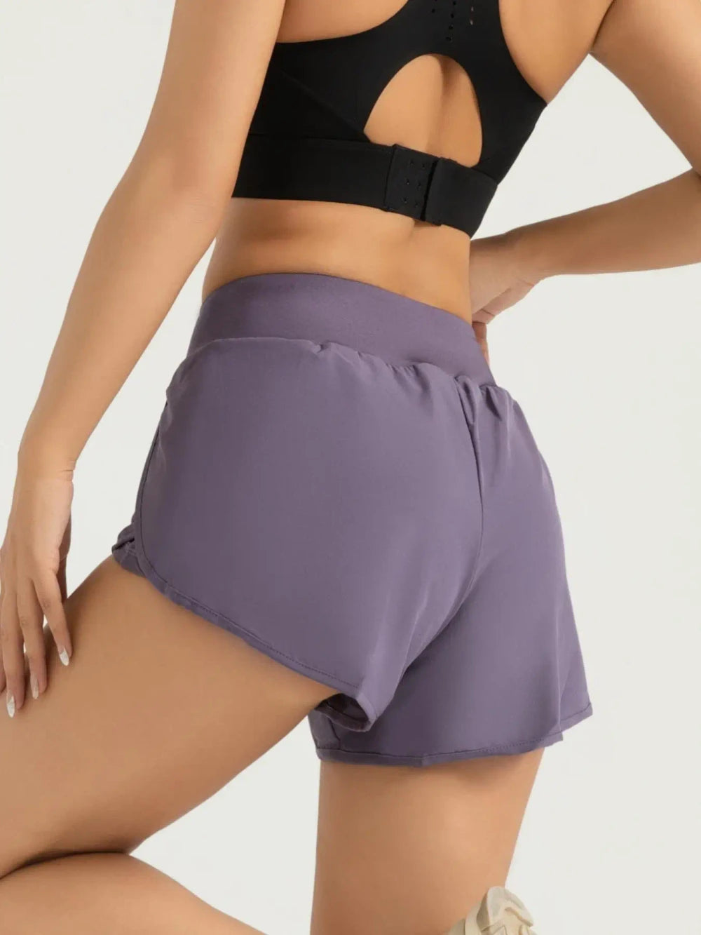 Lightweight High-Waist Running Shorts