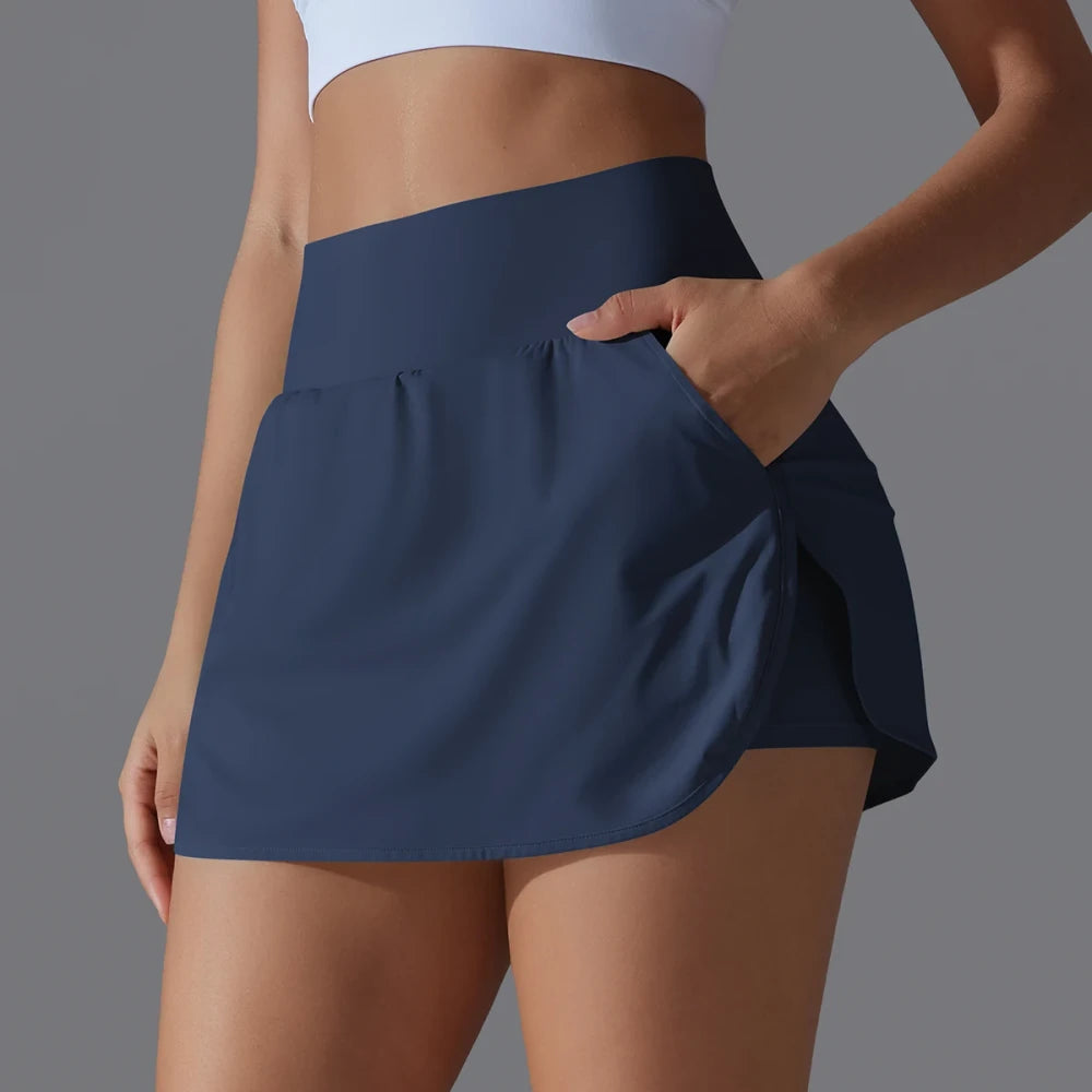 Double Layer Running Shorts