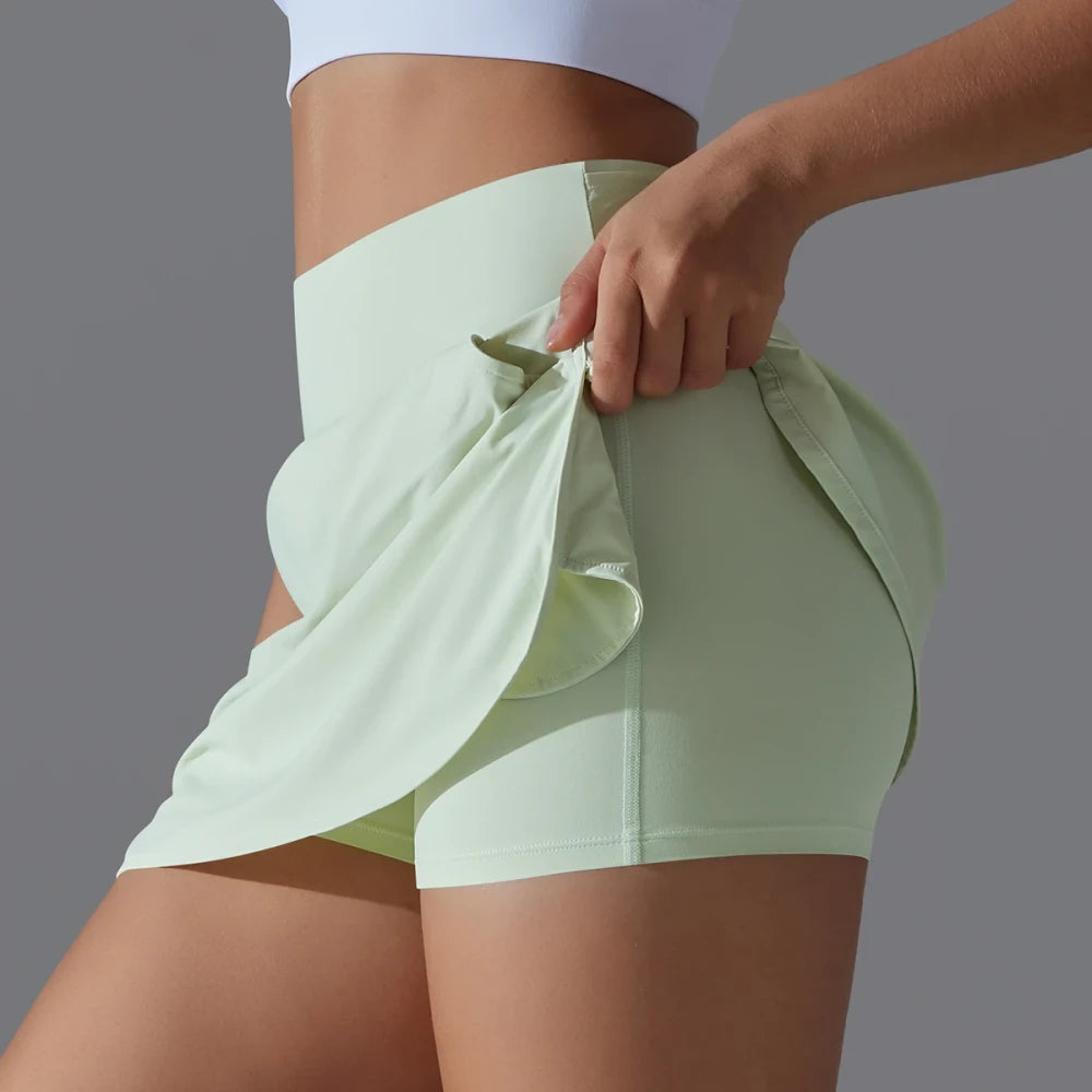 Double Layer Running Shorts