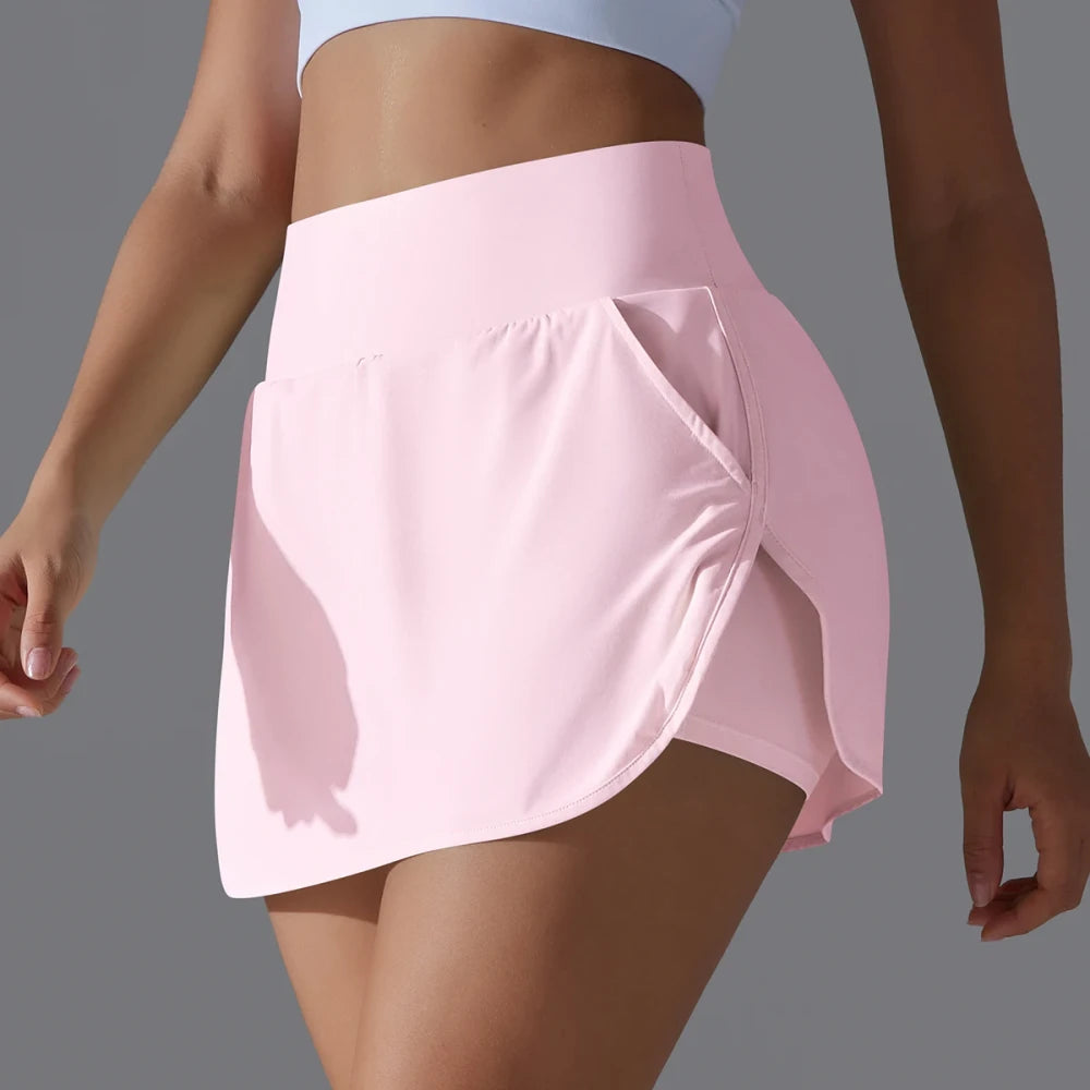 Double Layer Running Shorts