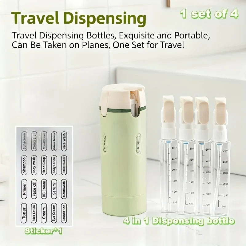 4-in-1 Travel Emulsion Dispenser