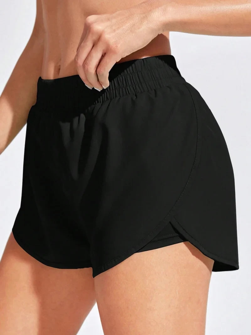 Lightweight Elastic Yoga Shorts