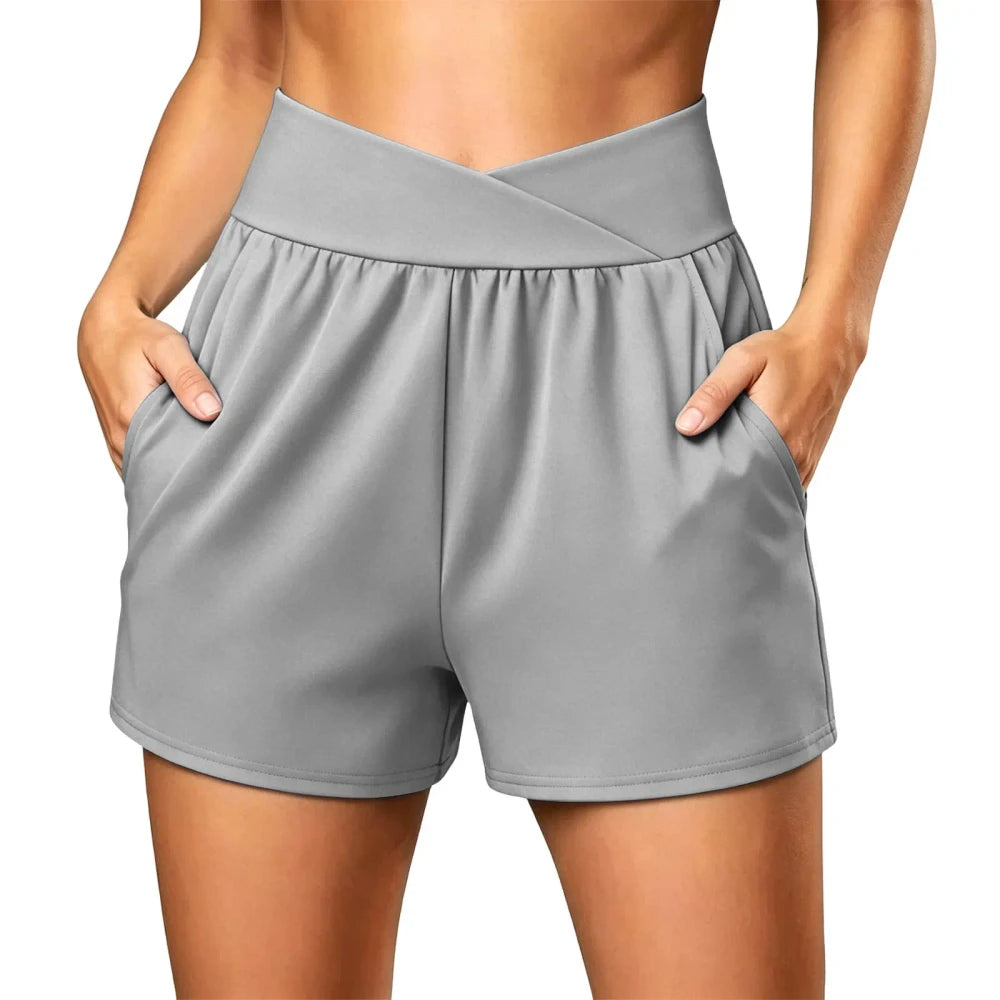 Breathable Elastic Yoga Shorts