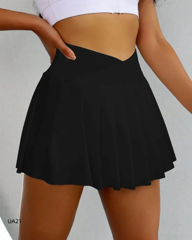 Flowy Two-in-One Yoga Skort