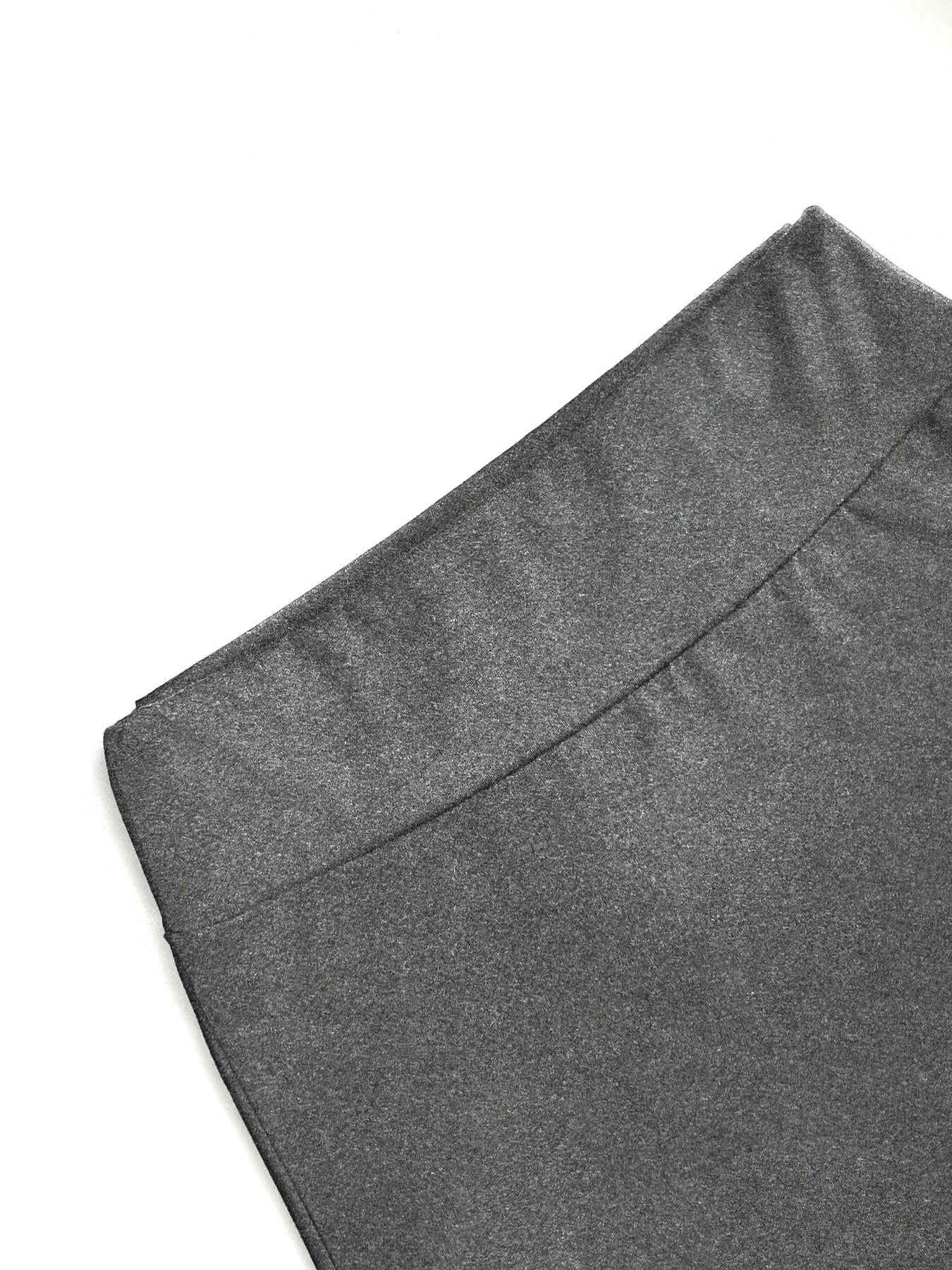 Neutral Capsule Wardrobe Skirt, High Waist Flared Cut, Casual Outings & Everyday Street Style